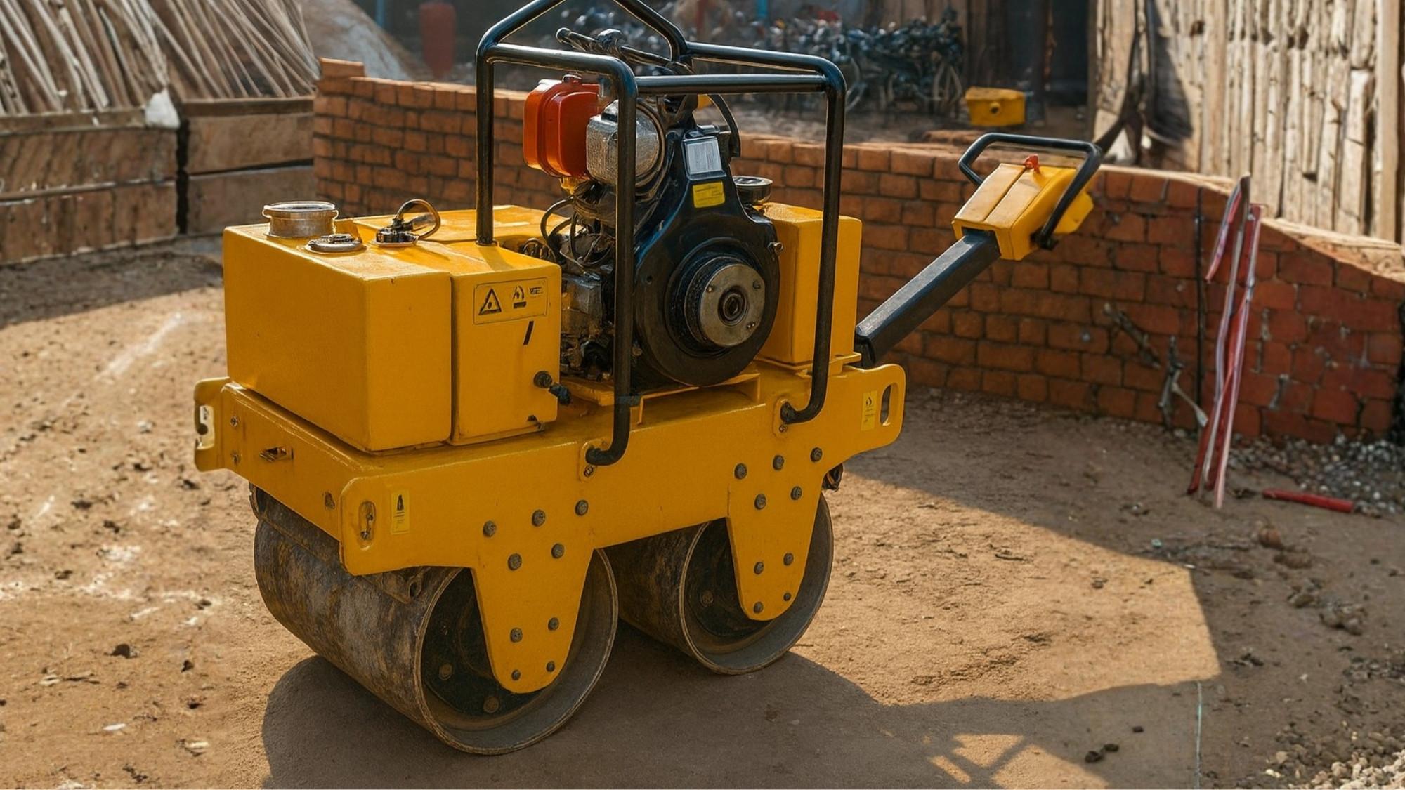 Pneumatic tyre roller